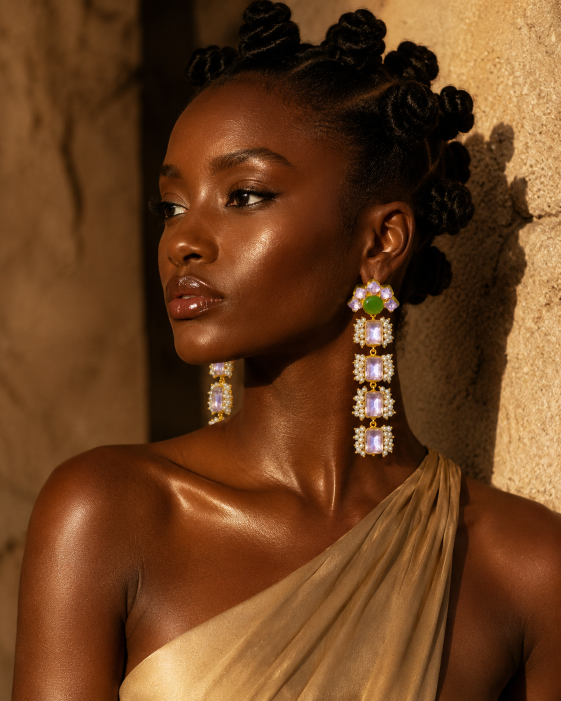 LILAC Dangler Earrings