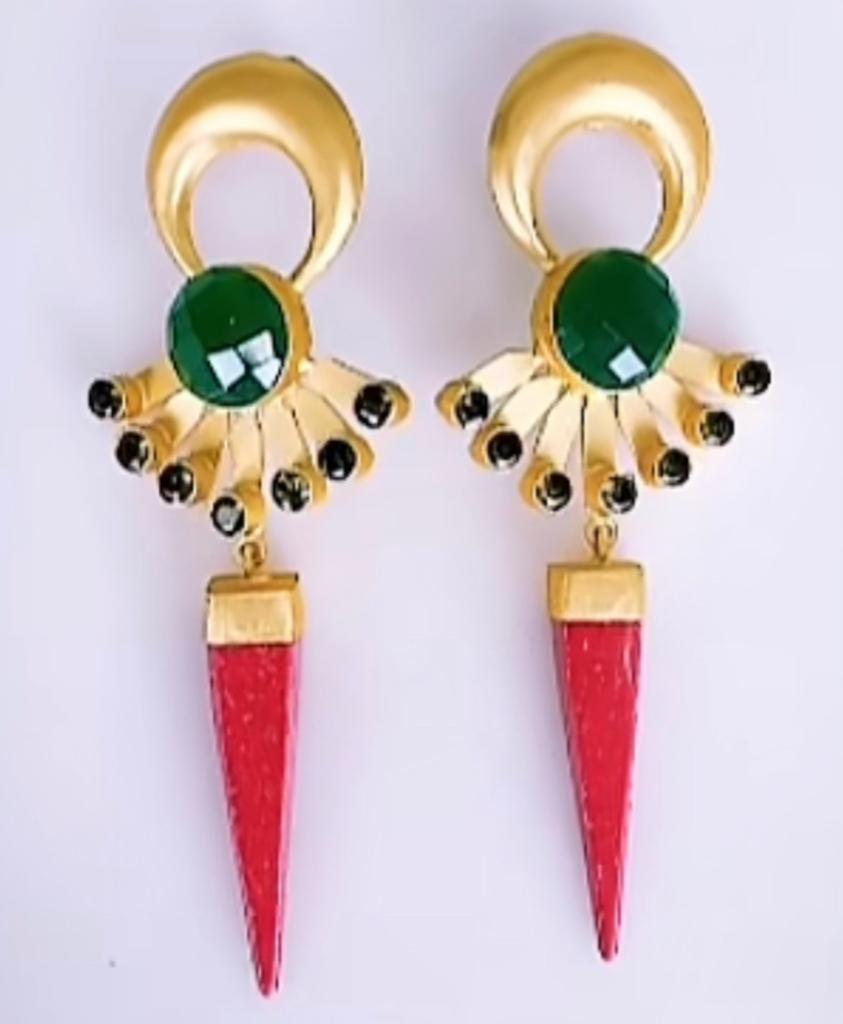 VICENTE (Red) Earring